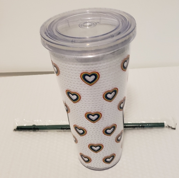 Tumbler/Goblet Pride Cold Beverage Tumbler w/lid 22 oz. - Picture 1 of 9